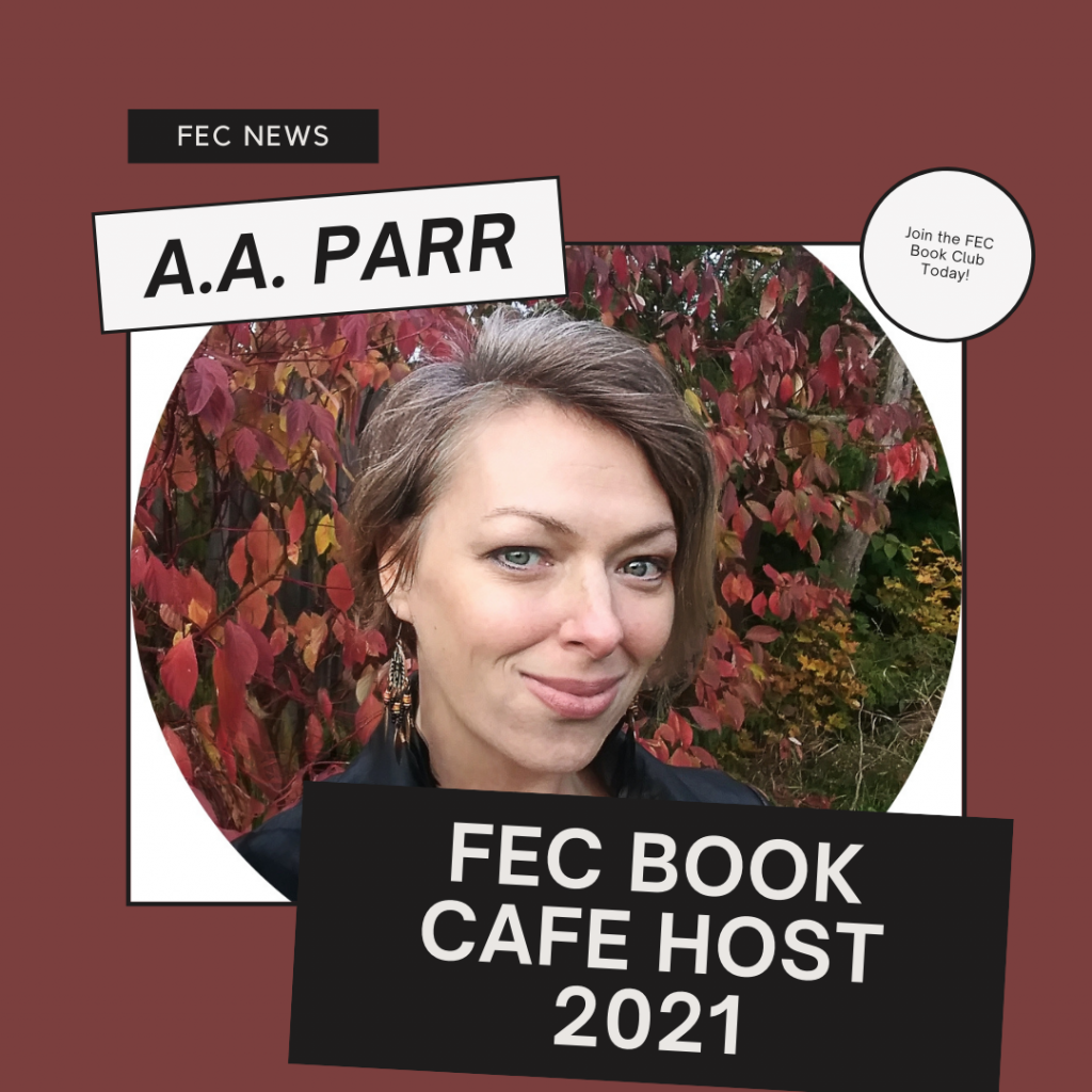 Image of A.A. Parr, host of the FEC Book Cafe